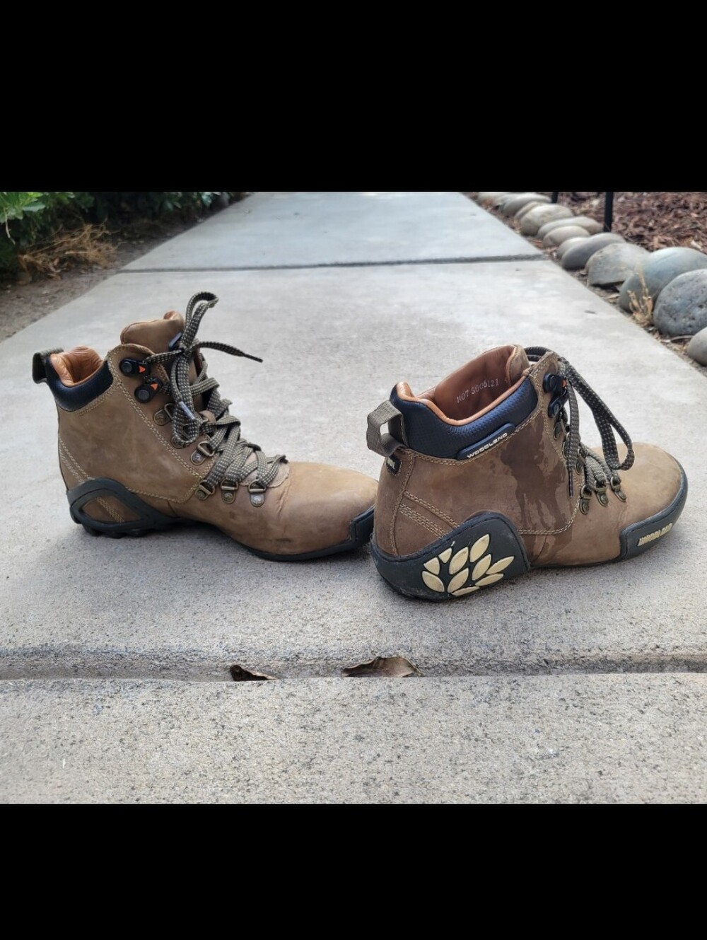 woodland hiking boots womens size 9.5-10